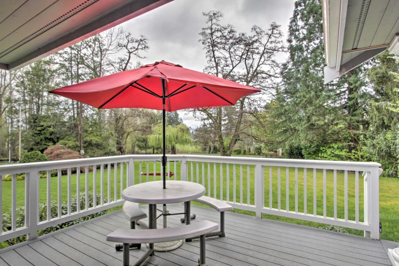 Contemporary Tacoma Cottage With Deck And Pond! מראה חיצוני תמונה