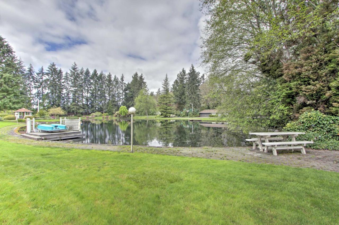 Contemporary Tacoma Cottage With Deck And Pond! מראה חיצוני תמונה
